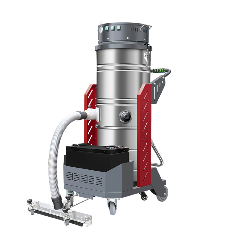 岳阳坦洁锂电池双桶工业吸尘器X6D系列