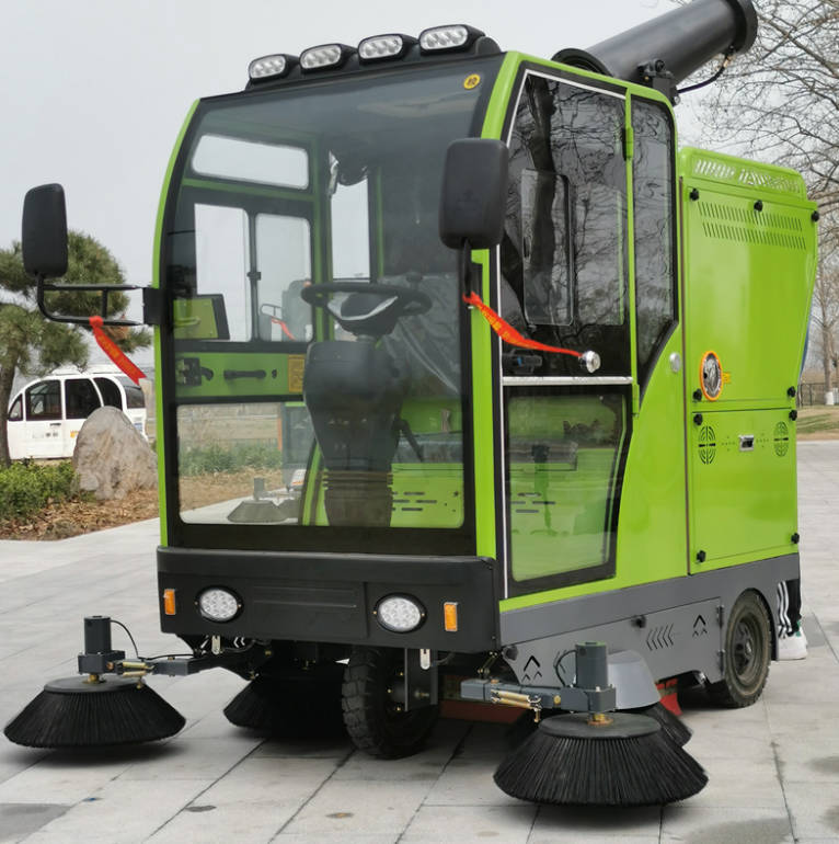 岳阳道路清洁广泛应用电动环卫清扫车